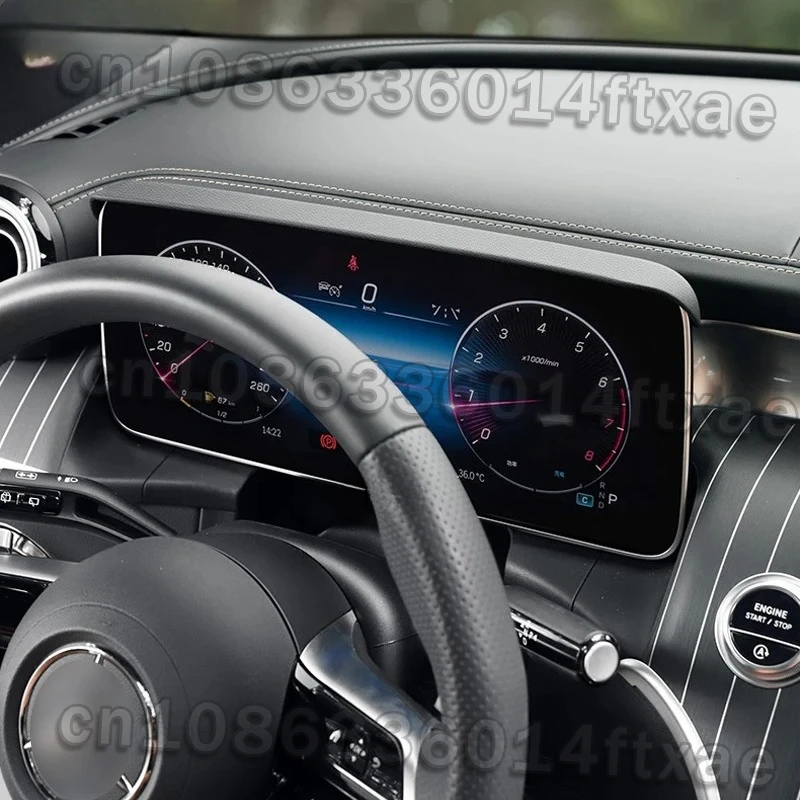 

Car Dashboard Navigation Screen Shading Sun Shade Board Interior Accessories For Mercedes Benz C GLC E Class W206 X254 W214