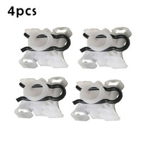 High Quality Sliding Guide Clips Replacement White Plastic Rail 4 Pcs For BMW E32 E34 E36 E85 E92 Z3 Z4 Kit Lift Part