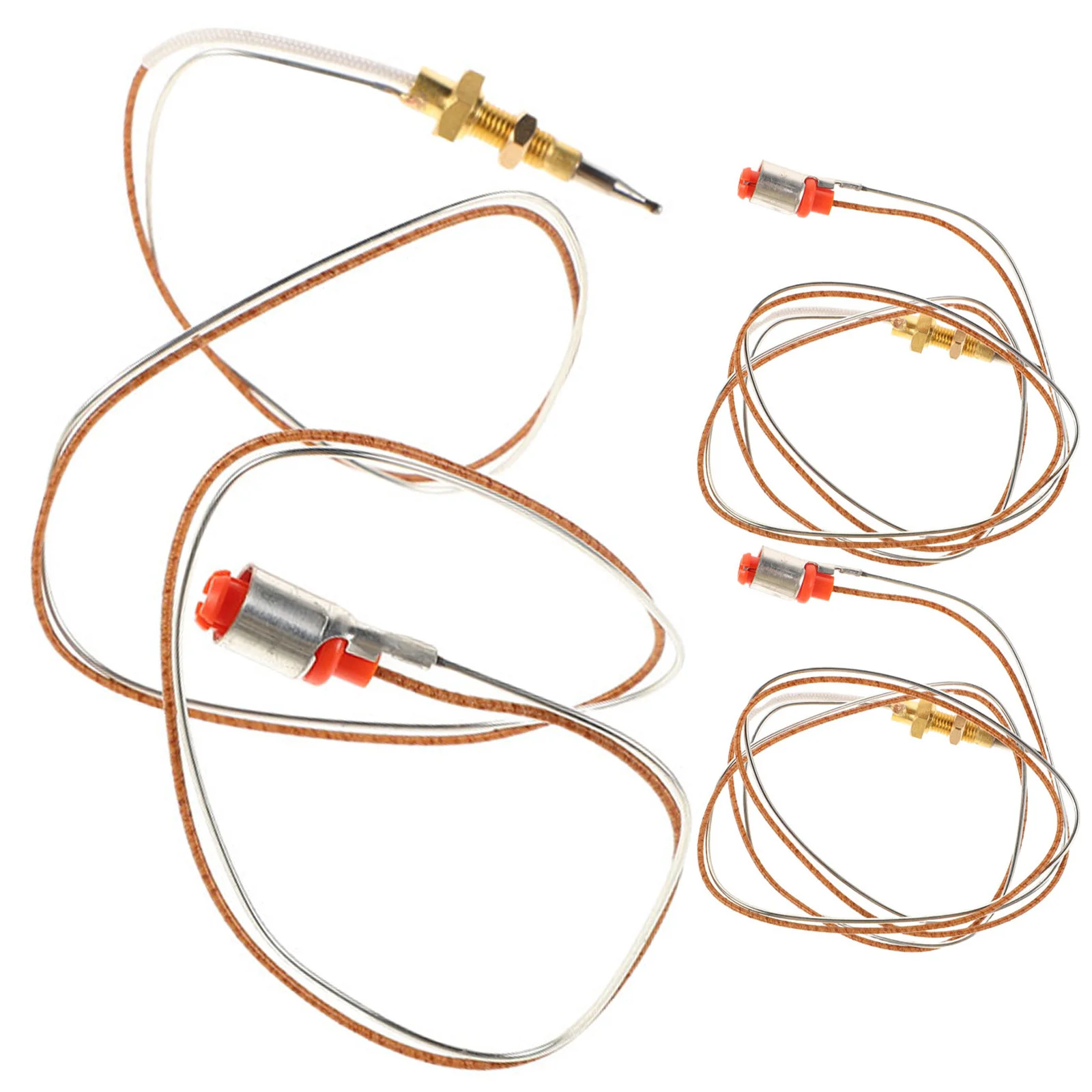 3Pcs Fireplace Thermocouple 70Cm Safety Control Ignition Needle Replacement for Gas Stove Patio Heater Fire Pit Flame Sensor
