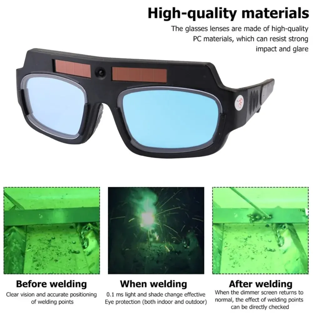 Welding Goggles Auto Darkening Glasses Special Welding Goggle For Welder Professional Glasses Eyes Protecting Tool