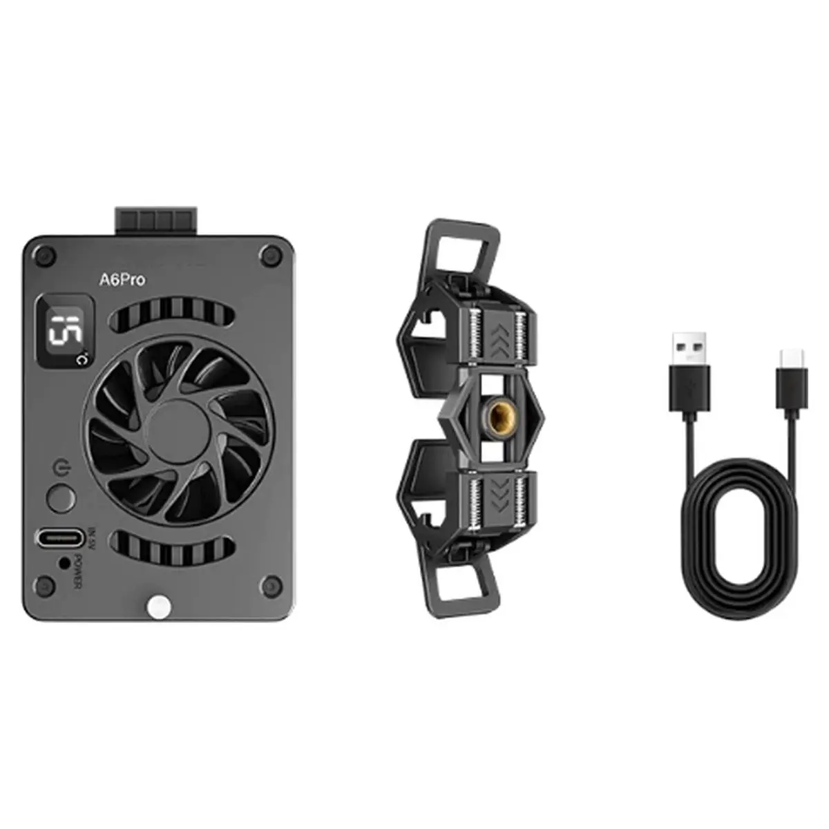 HDL SP-A6Pro Camera Cooling Fan 4K Recording Smartphone DSLR AI Silent Temperature Control Cool System for Sony Canon