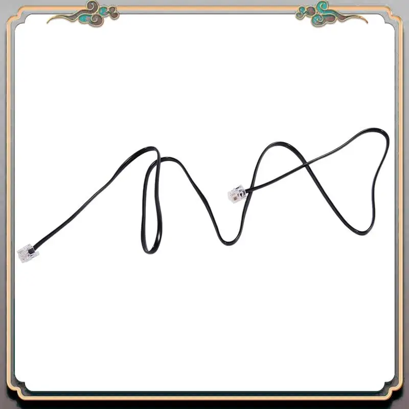 Módem ADSL duradero del cable telefónico 20X RJ11 6P4C 1 metro