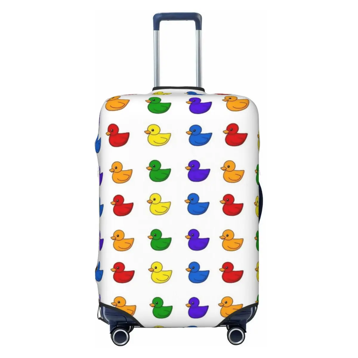 

Чехол для чемодана с принтом Rainbow Duckies, защитный чехол для багажа, защита для деловых поездок