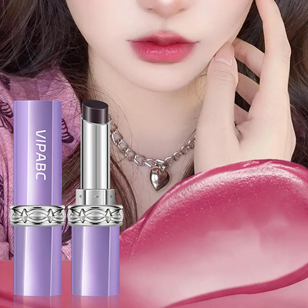 Black Color-changing Lipstick Cinnamon Milk Tea Nude Lip gloss Moisturizing Makeup Lipstick Pseudo-natural Face Natural Z9X5