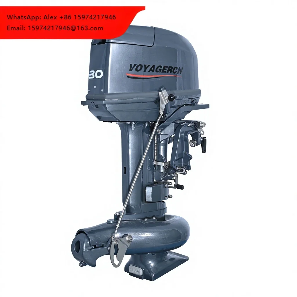 Upgraded 30HP 2-Stroke Marine Outboard Motor, Fully Customizable For Inshore & Offshore Fishing