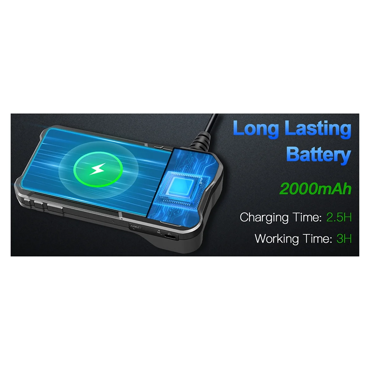 

TEH-eFor Industrial Endoscope Snake Camera 4.3 Inch Single Lens Pipe Car Inspection Camera with 8 LEDs Adjustable