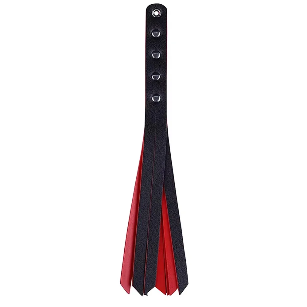 1Pcs Portable Horse Whip PU Leather Paddle Slapper Equestrian Training Pointer With Handle Racing Riding Crop for Horse Training