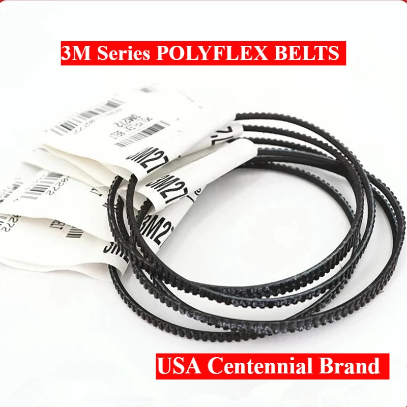 3M425 3M437 3M450 3M462 3M475 POLYFLEX BELTS Sander Motor 3d Printer Tools Machine Variator Lathe Polyurethane Wide-angle Belts