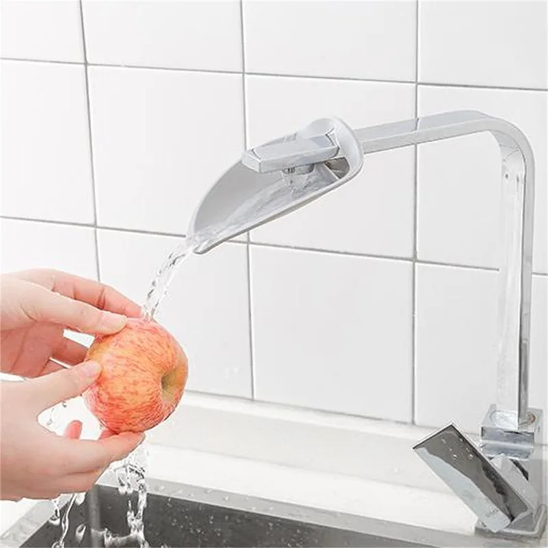 New Children Splash Mouth Baby Water Chute Household Extender Faucet Extension After Water Washing Device Primer Extension