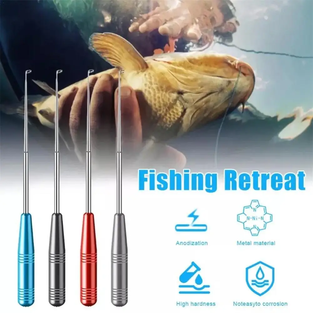 Fishing Hook Detacher Remover Aluminium Alloy Safety Extractor Rapid Decoupling Device For Fishing Tools Portable Fishing Tackle