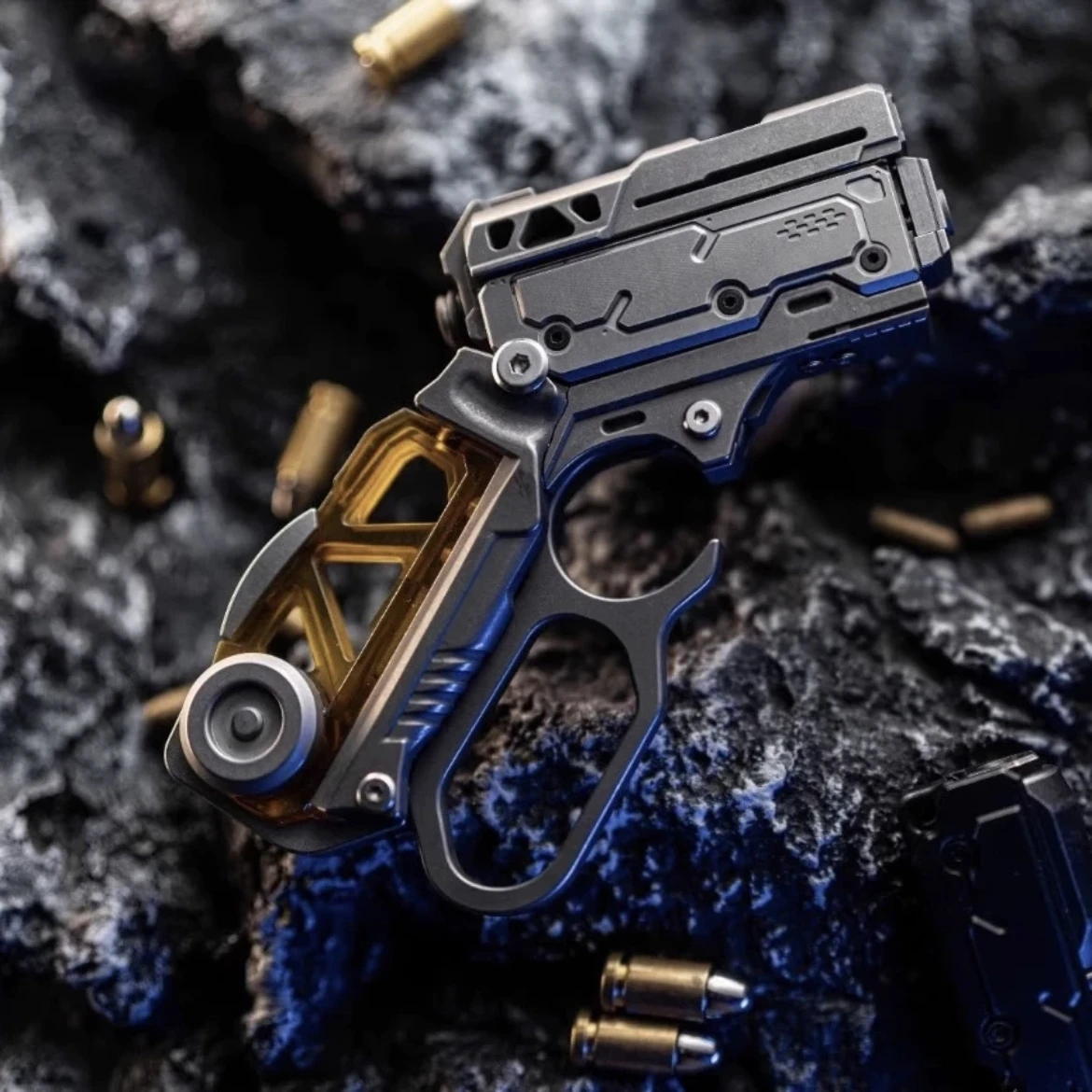 Machine Soul RVS Fidget Spinner Slider EDC Speelgoed Metaal Anti Stress Zintuiglijke ADHD Focus Tool