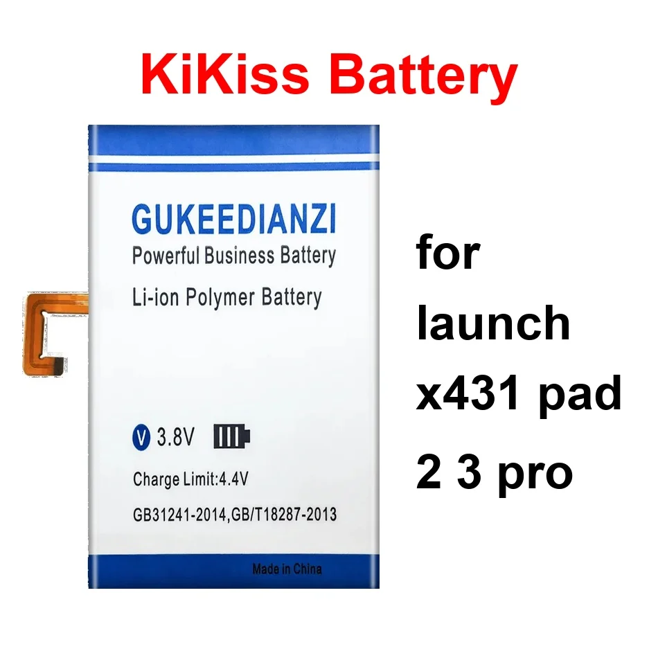 

Аккумулятор для планшета с длительным сроком службы X431PAD II (2-го поколения) X431PAD III (3-го поколения) 0-17000 мАч для Launch X431 Pad 2 3 Pro