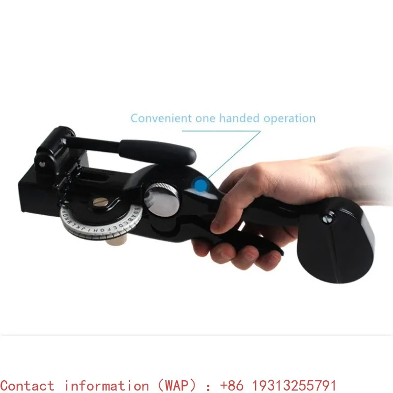 

【Best-selling】etiqueteuse Industrial engraving typewriter and marking machine dymo rhino m1011