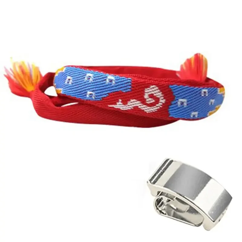 Joyería cómics japoneses para Cosplay, Kumihimo, pulsera hecha a mano para amantes amistad, tu nombre, cinta para cabello, joyería con dijes suerte