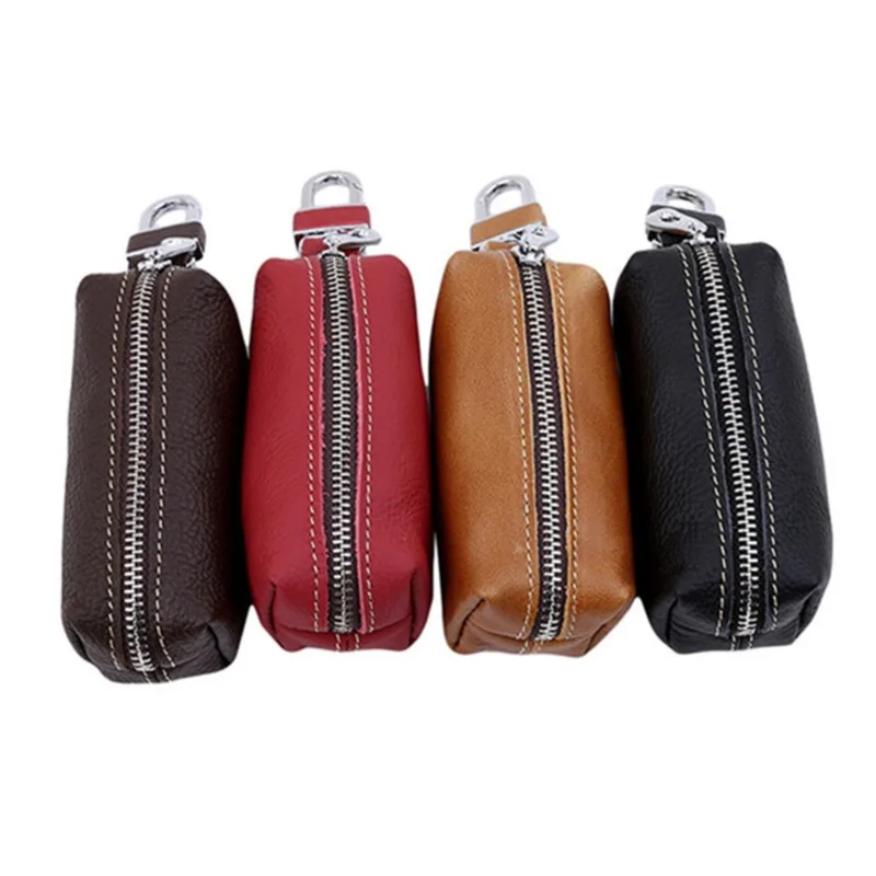 

Male Key Holder Organizer Housekeeper Keychain Purse Key Ring Bag Keys Case Pouch Car Keys Wallets