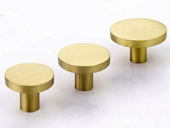 

1'' 1.1'' 1.25'' Brass Dresser Knobs Drawer Pulls Handles Cabinet Door Knob Handle Antique Bronze Rustic Kitchen Hardware Pull