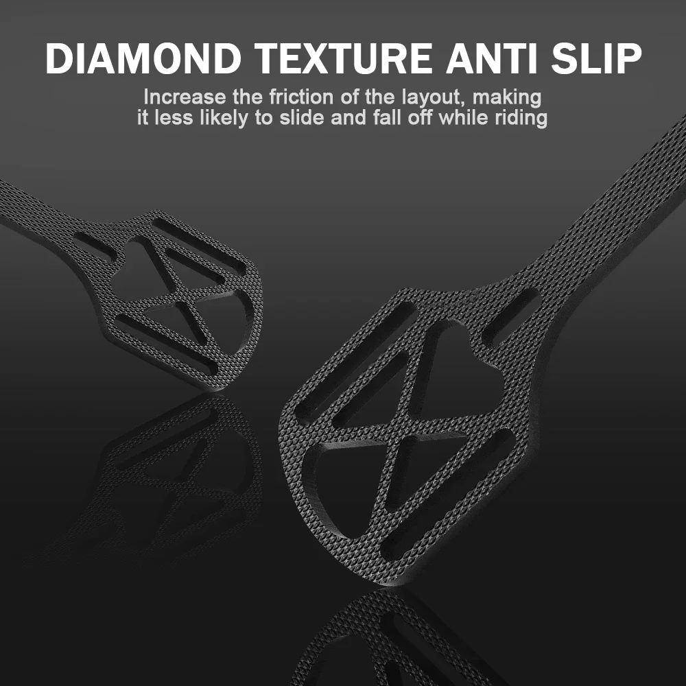 لوح توسيع الشوكة الأمامية لجزء الدراجة الحصى الهروب ملحقات الأمتعة حامل البضائع حامل الرف