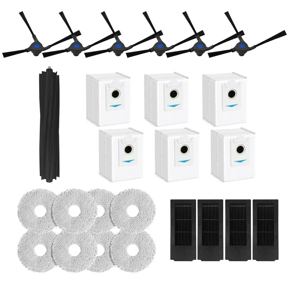 Complete Kit of Replacement Accessories Compatible with For Ecovacs X2 For Omni Vacuum Cleaner to Maximize Performance