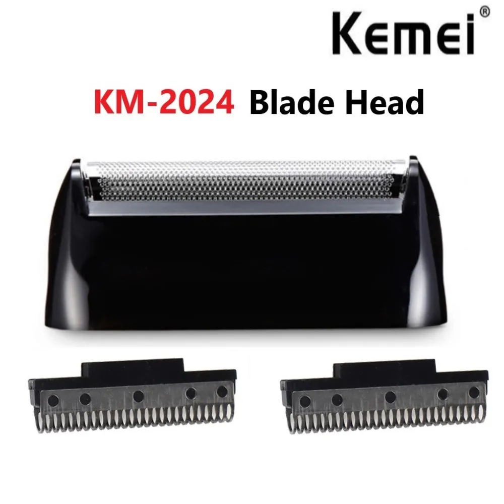 

Kemei KM-2024 Razor Blade Shaver Head For Men's Electric Shaver KM-2024 Razor Mesh Blade Net Original Beard Shaving Parts