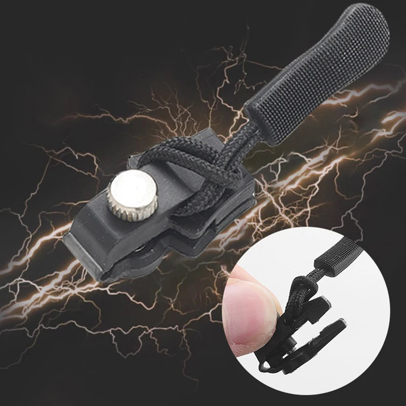 Universal Detachable Metal Zipper Slider Puller Detachable Instant Repair Kit DIY Replacement Lever Locks For Clothing Luggage