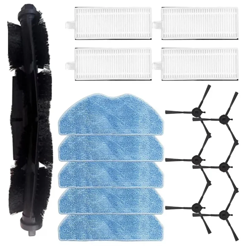 

ABGH-For Tefal X-Plore 75S RR8577WH Accessories Vacuum Cleaner Replacement Brushes Filters Rags