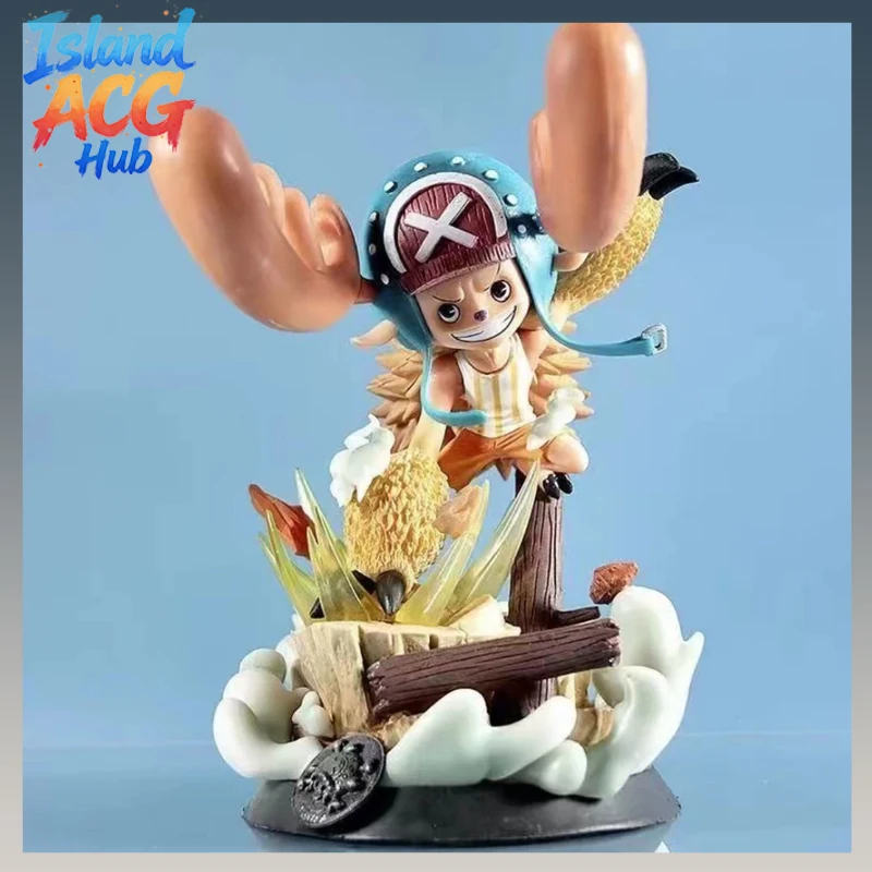 

One Piece Tony Tony Chopper Onigashima Monster Form GK Figure Statue Desktop Decoration Boxed Model Gift for Anime Collectors