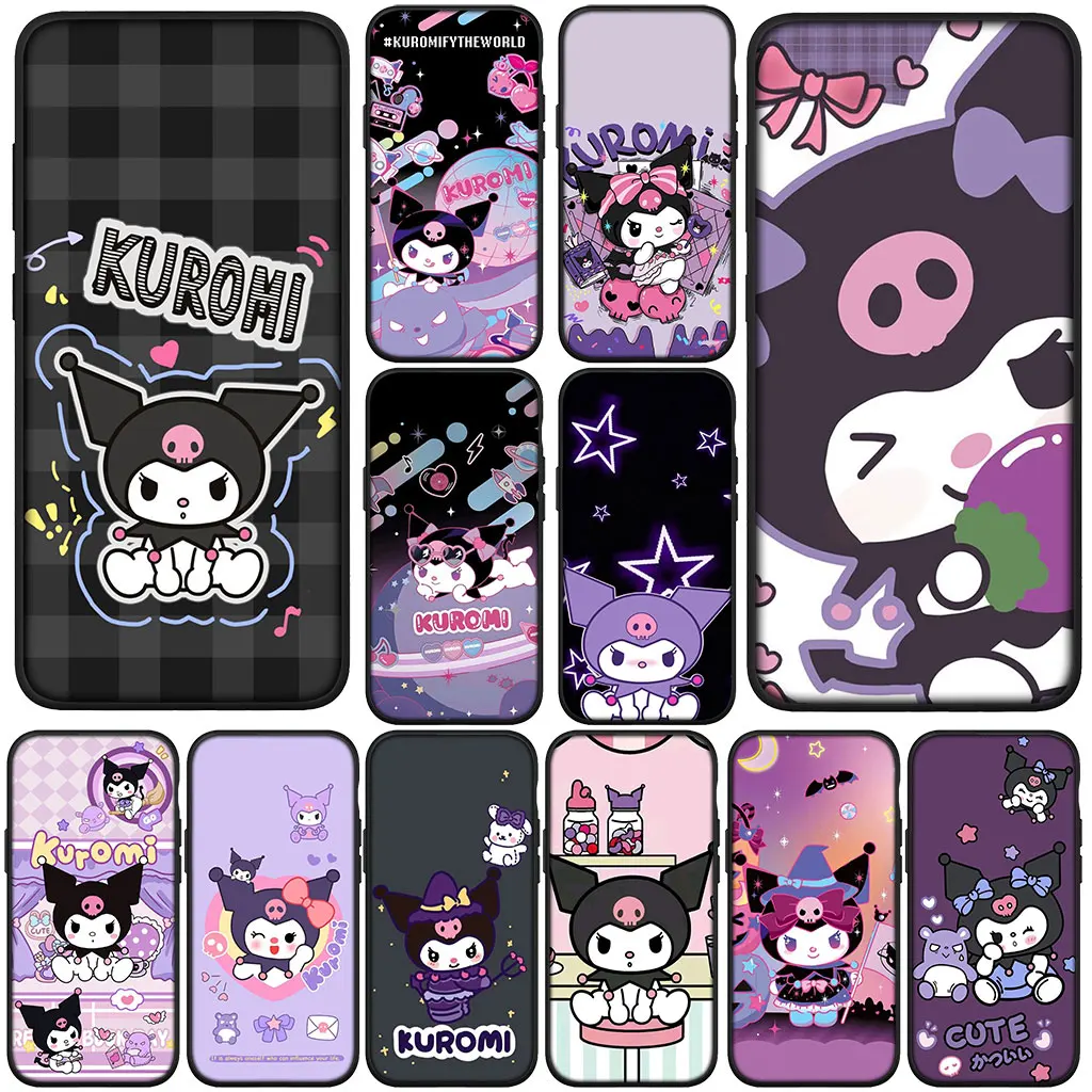 Чехол для телефона Apple iPhone 16, 15, 14, 11 Pro Max 7, 8 Plus SE2 SE3 SE 2022 2020, мягкий чехол с комиксами Kuromi