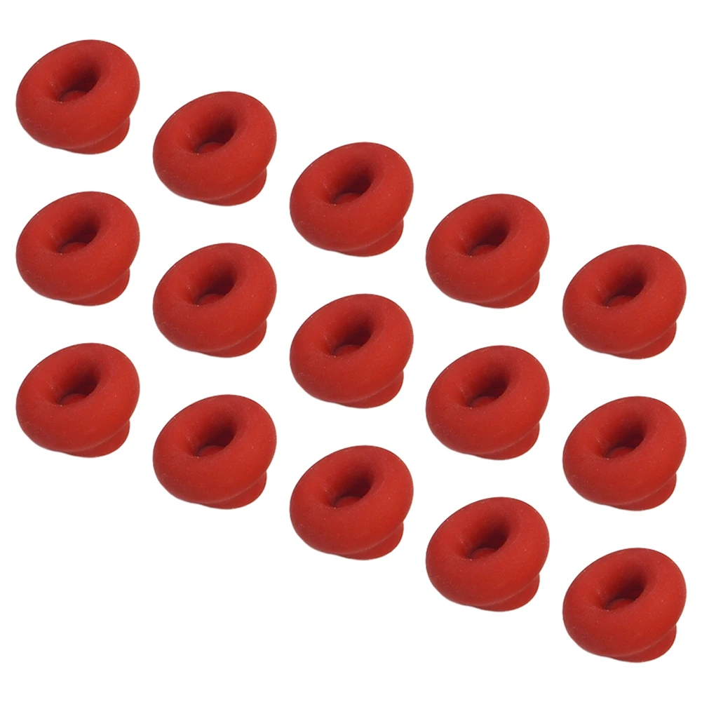 Saver Nozzle Cap Versatility 10/15 Pcs 10/15* Caulk Cap Caulking Tube Latex Red Sealer For Sealing High Quality