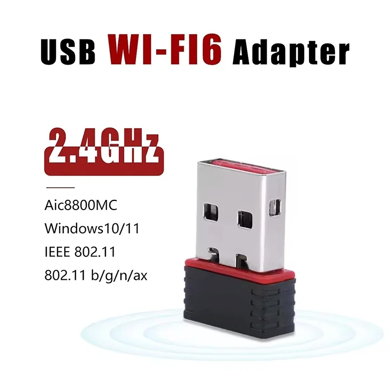 Wireless Network Signal Reception Mini Driver-free Wi-Fi Adapter 150Mbps For Deskop Computer 2.4G Network Card USB Plug and Play
