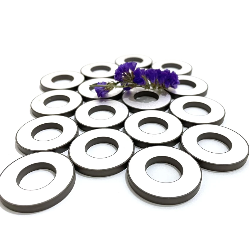 25*10*4mm Customized Various Size Ultrasonic Piezo Element Pzt Ceramic Rings 50pcs/Lot