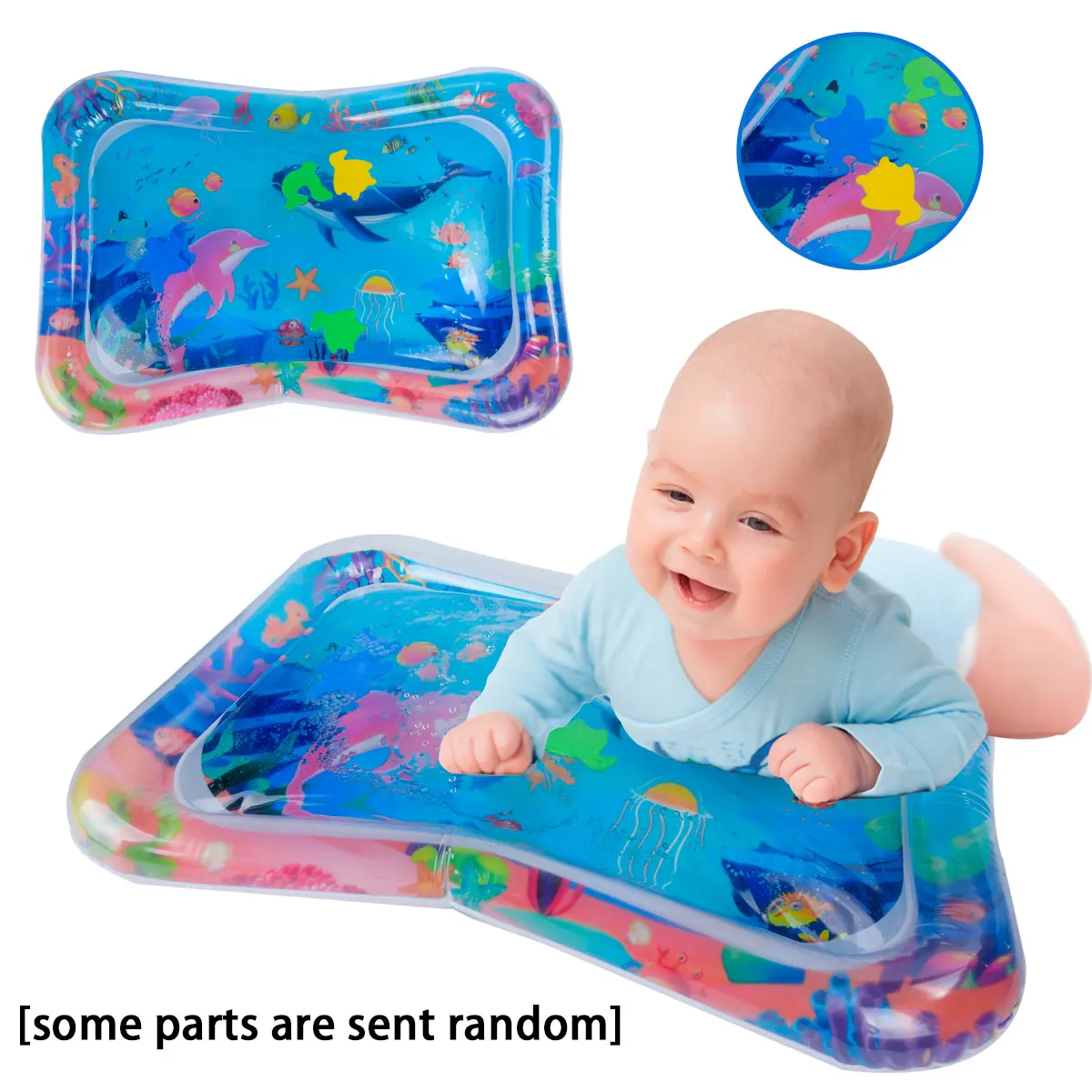 Patting Pool Water Mat, Climbing Mat, Learning To Climb, Guiding Children'S Sensory Bags, Toys, Water Filled And Inflated