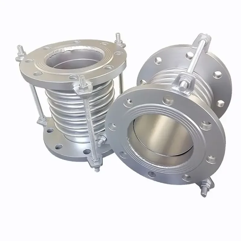 Stainless Steel Corrugated Pipe Compensator Flexible Metal Bellows Expansion Joint for Industrial Pipeline System High