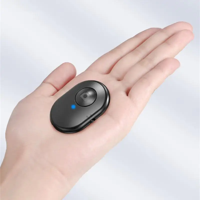 Rechargeable bluetooth-compatible Self-timer Selfie Stick Shutter Release Wireless Remote Controller Button