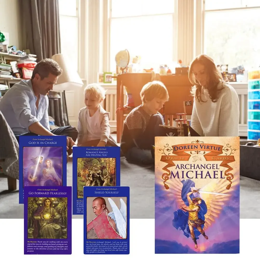 Archangel Michael Oracle Deck — 44 Cards of Light and Protection 4