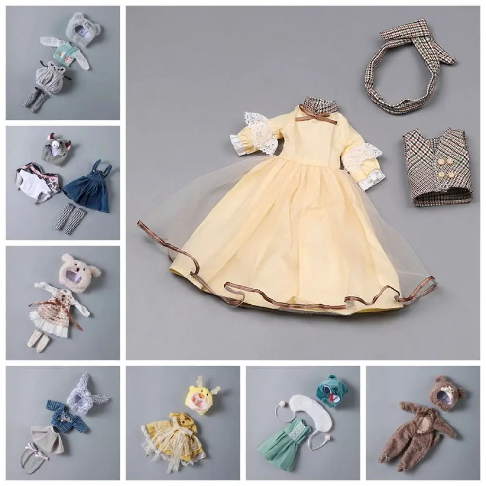 Elegante 1/6 BJD Vestiti per bambole Squisito Lolita 30 cm Principessa Abito con bretelle Bella Kawaii 30 cm BJD Doll Dress Giocattolo per bambini