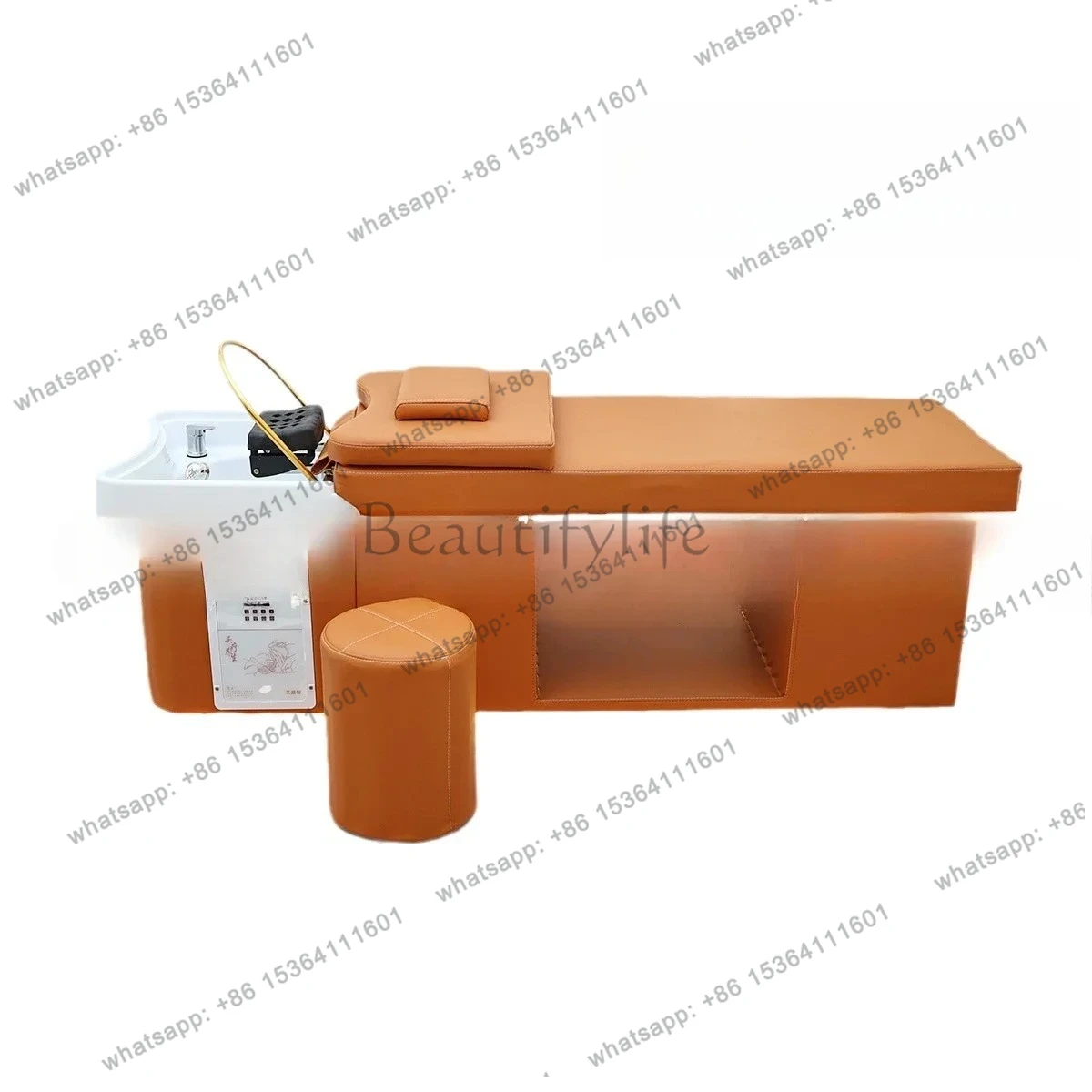 

D30Thai hair treatment shampoo bed barber shop special water circulation fumigation high-end water heater new