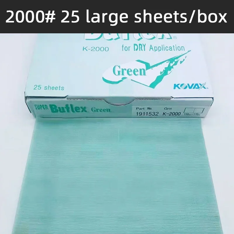 Originele Kovax Japan Droog Slijpen Polijsten Schuurpapier Ultrafijne Zachte Film Afwerking Schuren Auto Spuitverf Piano Schuren