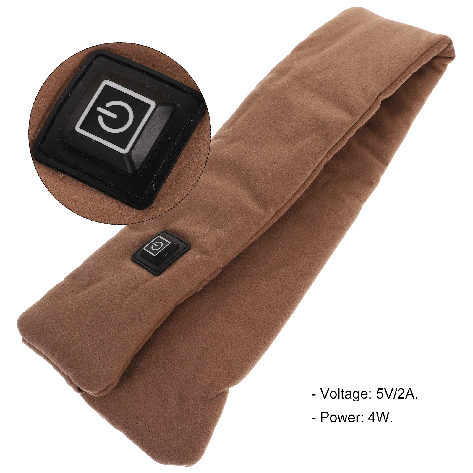 

Heating Scarf Intelligent Heated Winter Collar Fabric Warm Washable Temperature Adjustable Portable Travel Safe