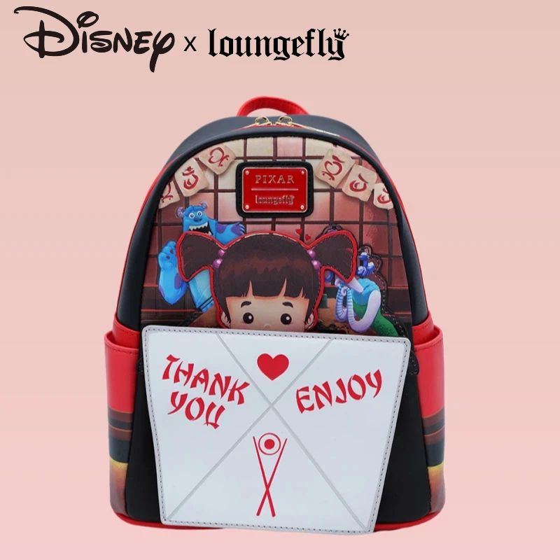 Disney Pixar Loungefly Monsters Inc. Boo Mochila Regalo de moda para fanáticos de Disney y uso diario