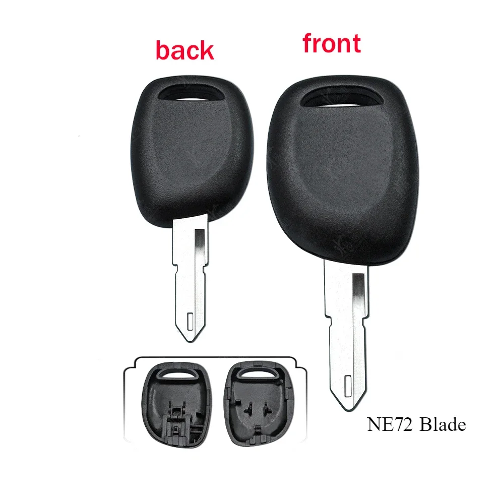 NE72/VAC102 Car Key Shell for Renault Kangoo Duster Clio Twingo Modus Master for Nissan Kubistar Dacia Sandero for Peugeot 206