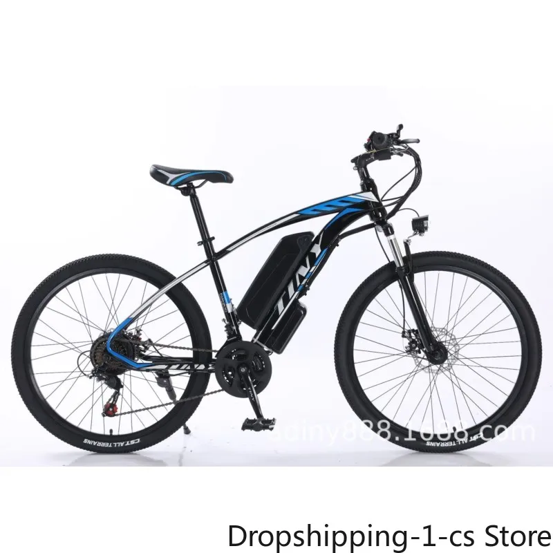 New 26 Inch Mountain Bike 48V350W10A Lithium Battery Assisted Adult Learning And Walking Electric Bicycle  자전거 26인치