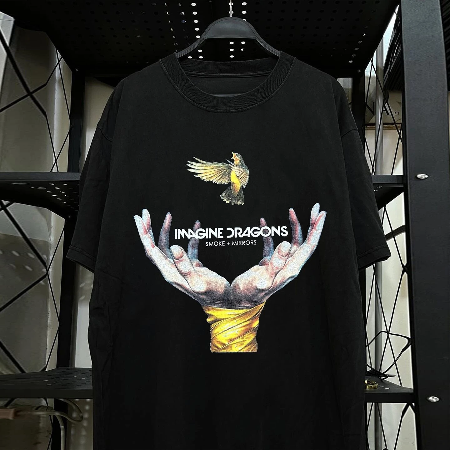 

Imagine Dragons Rock Band Men's Summer Casual Sports Short Sleeve T-Shirt FOG American High Street Trend Brand Half Sleeve