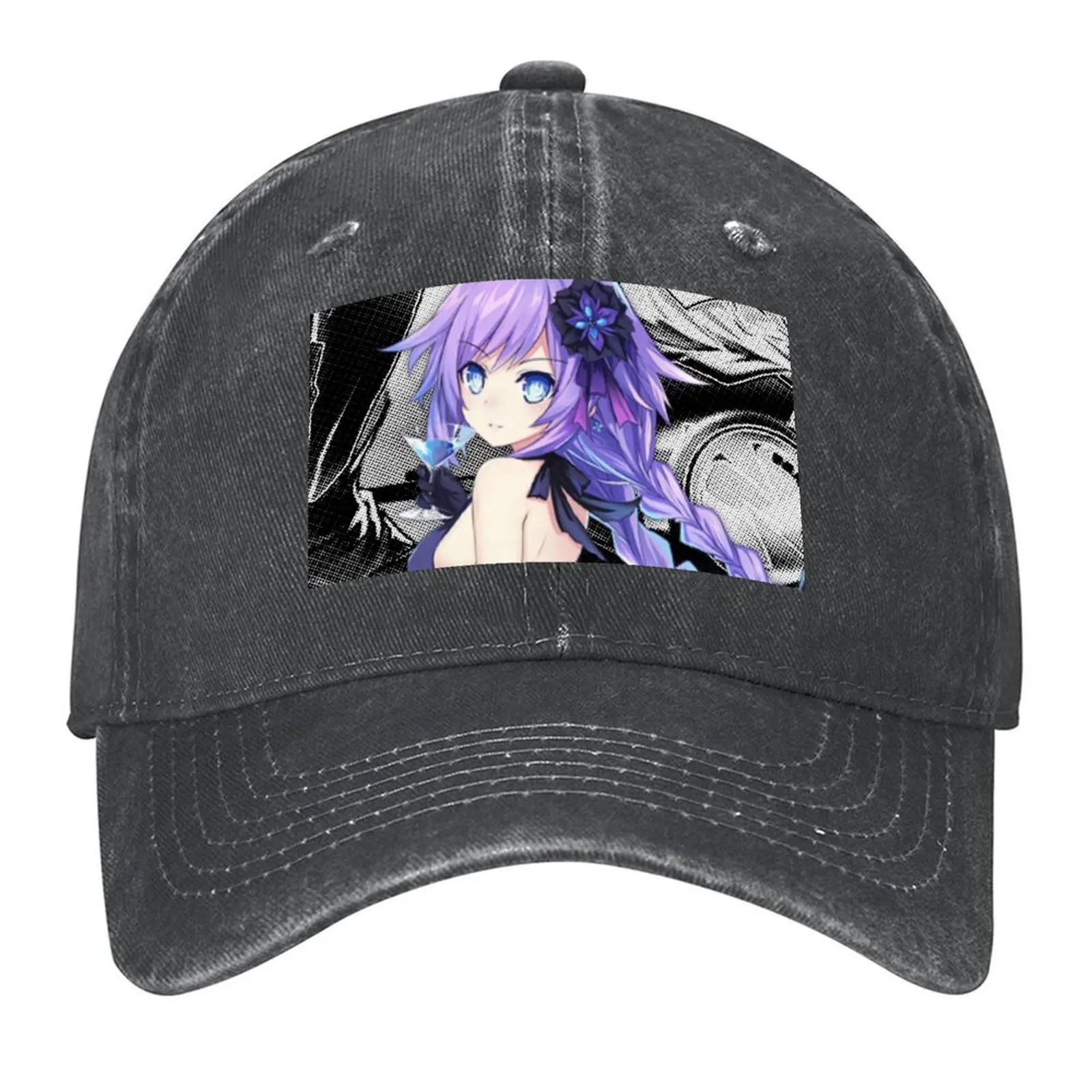 

Neptune - Hyperdimension Neptunia Baseball Cap Rugby Trucker Hat Hat Man Luxury Boy Child Women's
