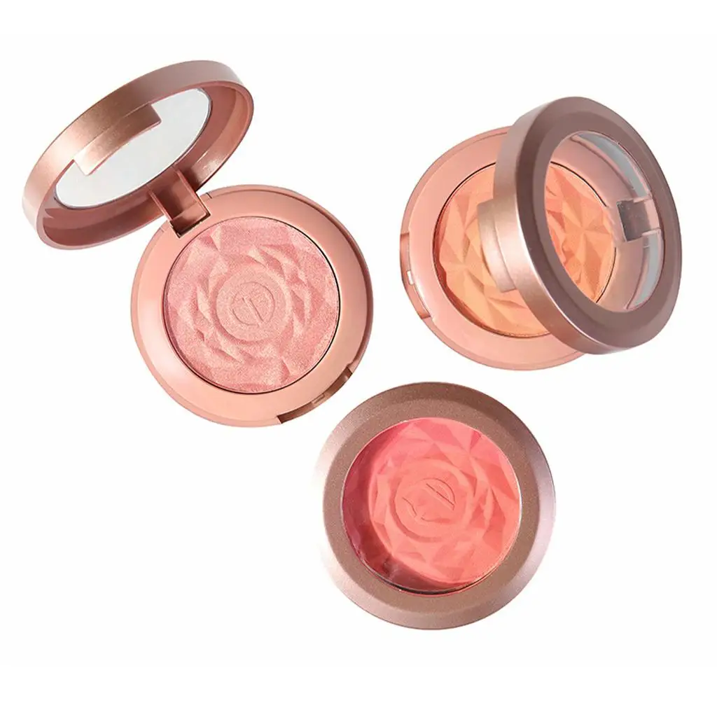لوحة كريم بودرة كريم غير لامعة من Face Cheek Blusher Bouncy، مكياج مقاوم للماء للفتيات والسيدات وأساسيات حفلات الزفاف #6
