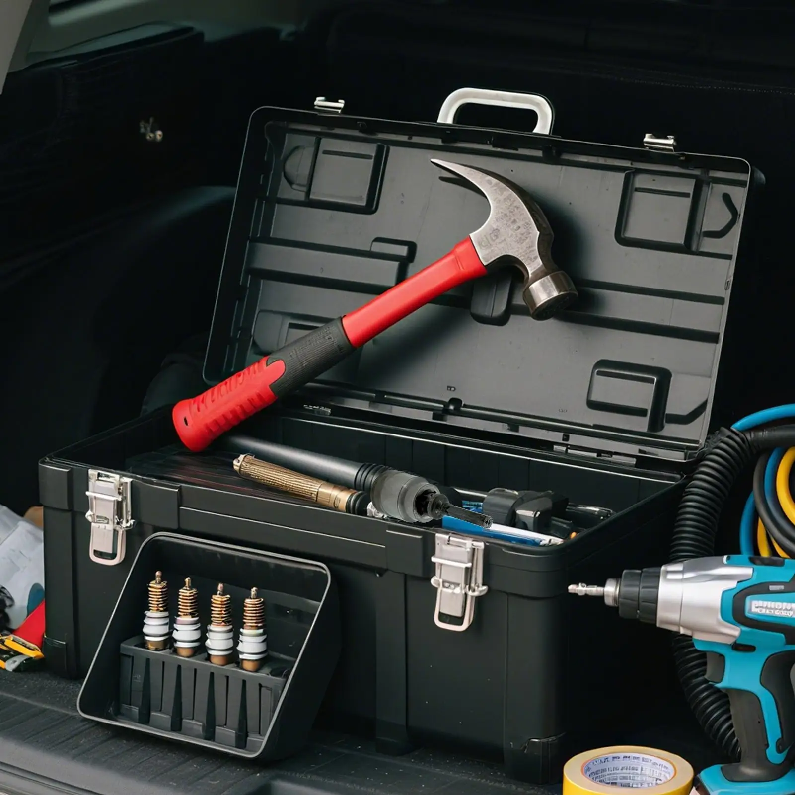 RV Stabilizer Jack Drill Adapter Rust-Resistant Socket Tool Portable Scissor Jack Adapter For Leveling Towing Trailer Garage