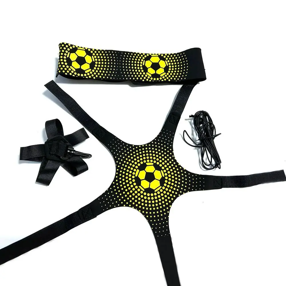 

Elastic Belt Soccer Ball Juggle Bags Kicking Durable Soccer Trainer Belt Adjustable Portable Football Training Equipment