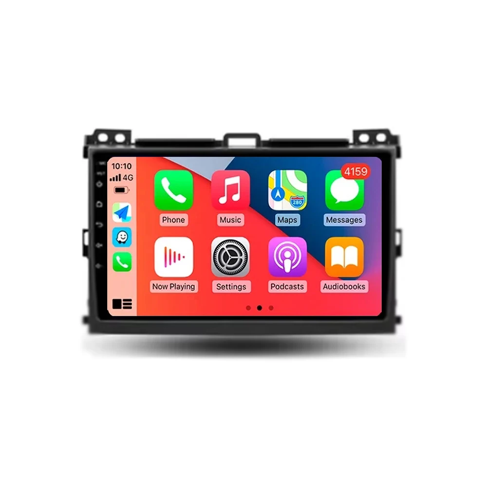 Android 16  For Toyota Land Cruiser Prado 120 3 III For Lexus GX470 GX 470 J120 2002 - 2009 2K Screen Car Radio WIFI 4G RDS DSP