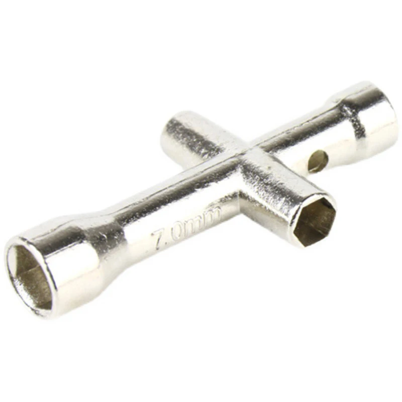 

3D Printer Nozzle Tool 4 In1 M2 M2.5 M3 M4 Screw Nut Hexagonal Cross Wrench For E3D V6 MK8 Nozzles Mini Spanner