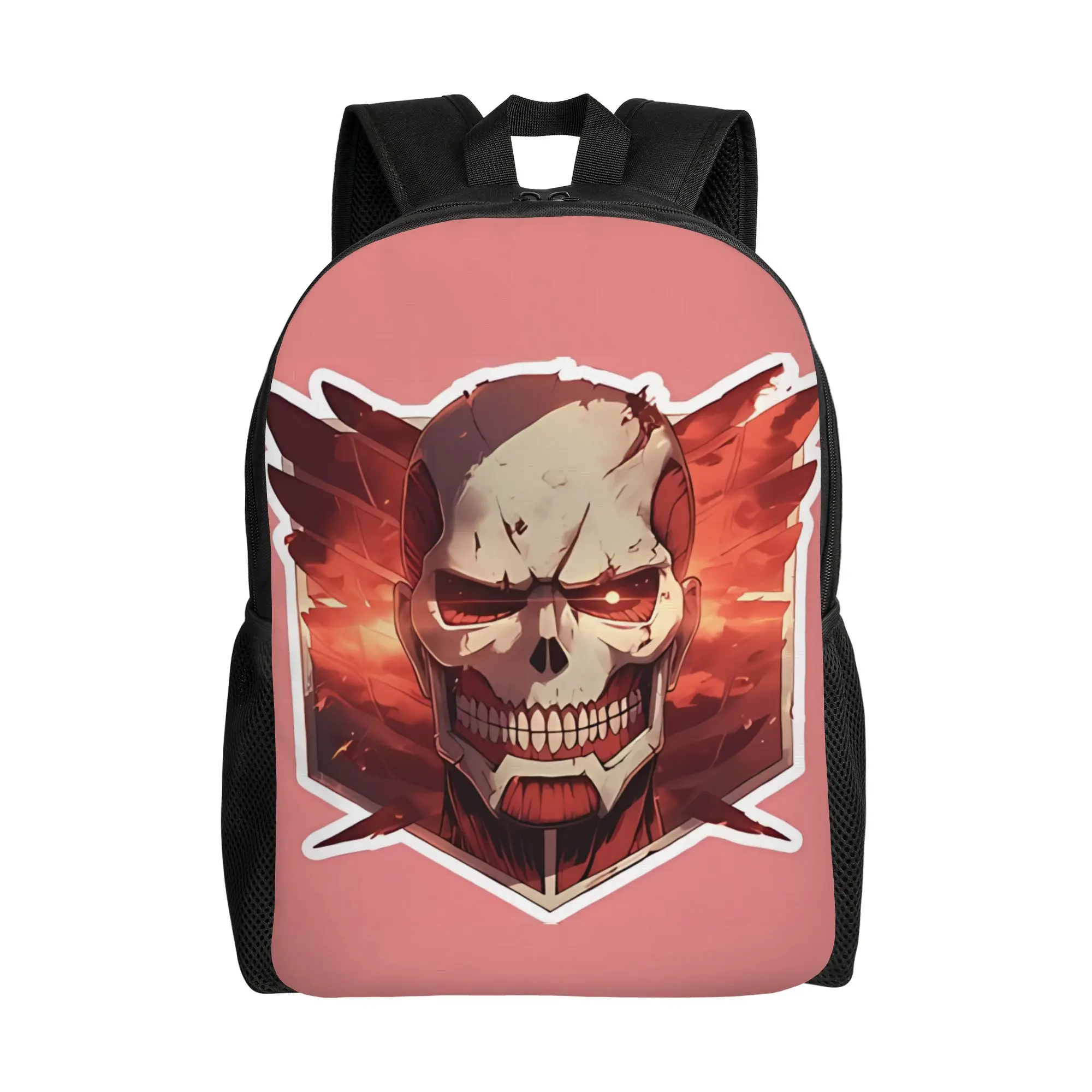 

Рюкзак Attack-on-Titan в стиле Dark Manga, спортивный, повседневный, вместительный, для ноутбука, к новому учебному году