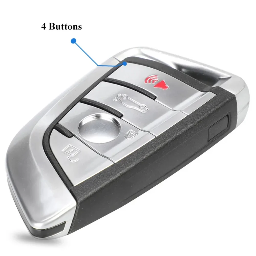 3/4 Buttons Silicone Car Key Case Cover For BMW X1 X3 X4 X5 X6 F15 F16 F48 G30 G38 525 540 740 1 2 5 7 Series Key Protector Case
